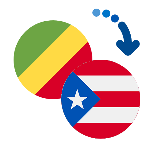 Wie kann man online Geld von Kongo (RDC) nach Puerto Rico senden?