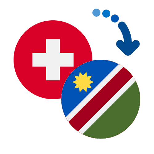 How to send money from Switzerland to Namibia