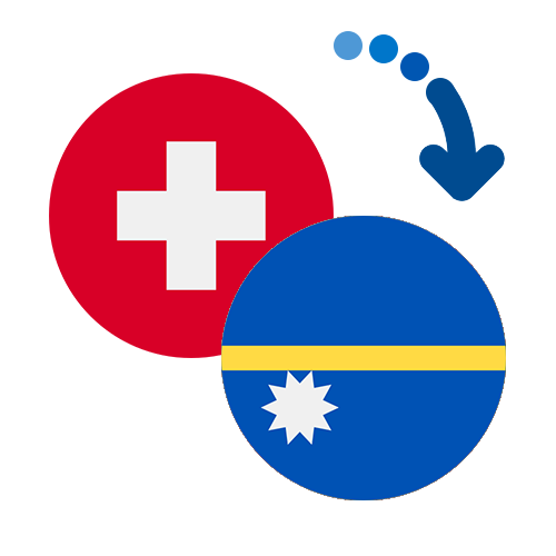 How to send money from Switzerland to Nauru