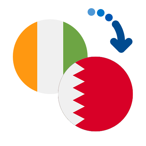 ¿Cómo mandar dinero de Costa de Marfil a Bahréin?