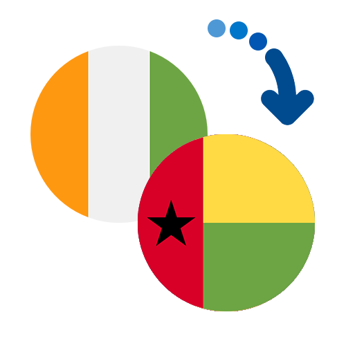 ¿Cómo mandar dinero de Costa de Marfil a Guinea-Bissau?