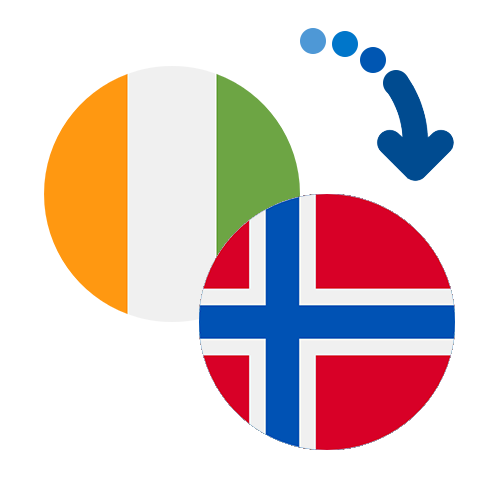 How to send money from the Ivory Coast to Norway