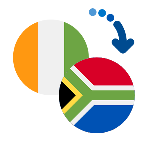 How to send money from the Ivory Coast to South Africa