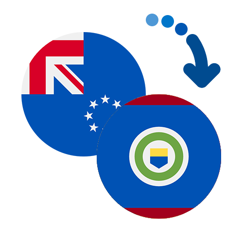 ¿Cómo mandar dinero de las Islas Cook a Belice?