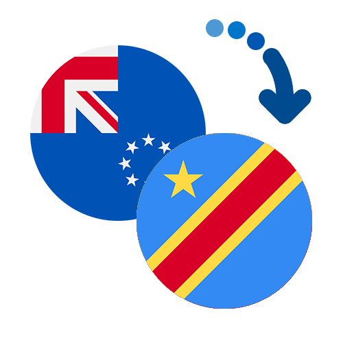 Wie kann man online Geld von den Cookinseln  nach Kongo senden?