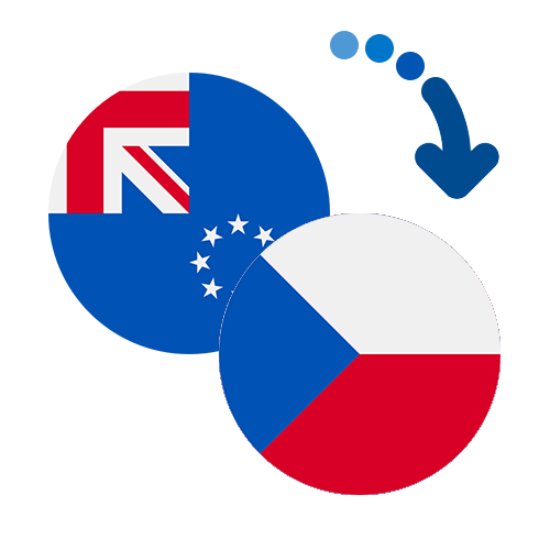 Jak wysłać pieniądze z Wysp Cooka do Czech online?