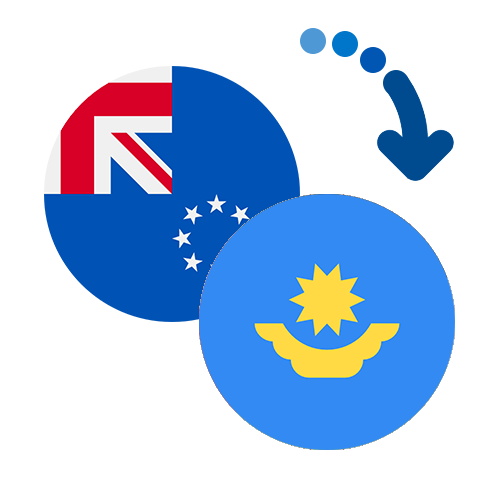 How to send money from the Cook Islands to Kazakhstan