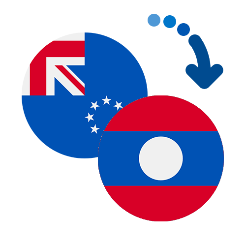 Wie kann man online Geld von den Cookinseln  nach Laos senden?