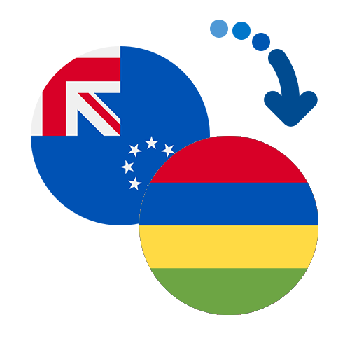 ¿Cómo mandar dinero de las Islas Cook a Mauricio?