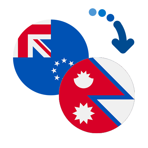 Wie kann man online Geld von den Cookinseln  nach Nepal senden?