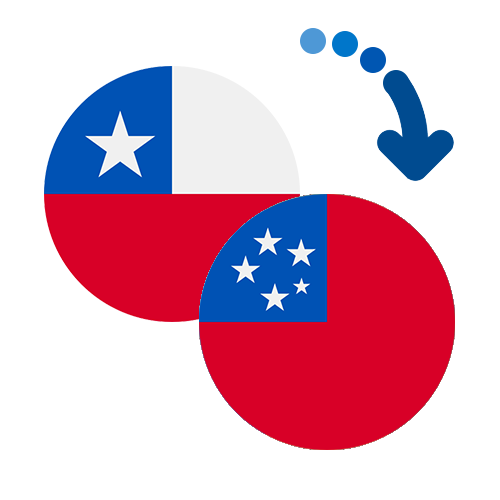 Wie kann man online Geld von Chile nach Samoa senden?