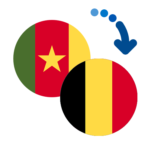 Wie kann man online Geld von Kamerun nach Belgien senden?