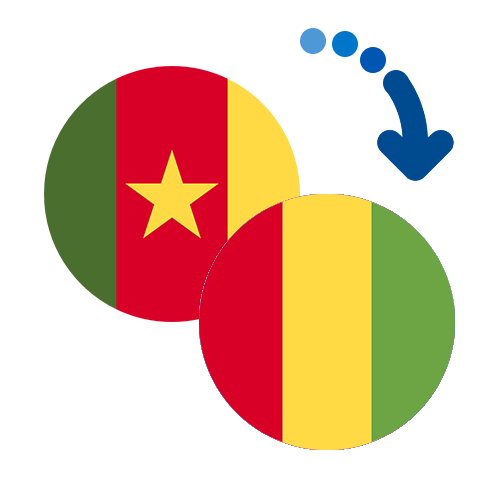 Wie kann man online Geld von Kamerun nach Guinea senden?