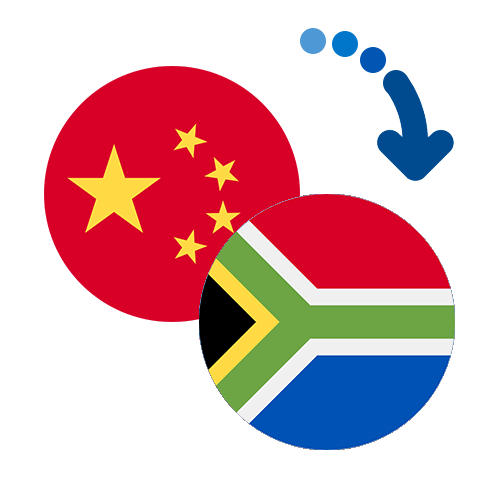 ¿Cómo mandar dinero de China a Sudáfrica?