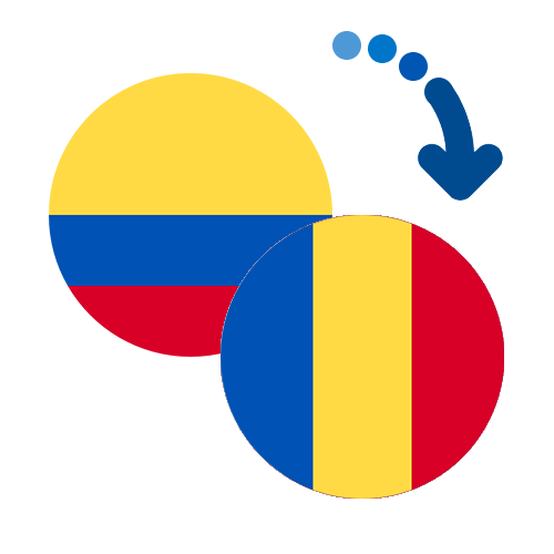 ¿Cómo mandar dinero de Colombia a Rumanía?