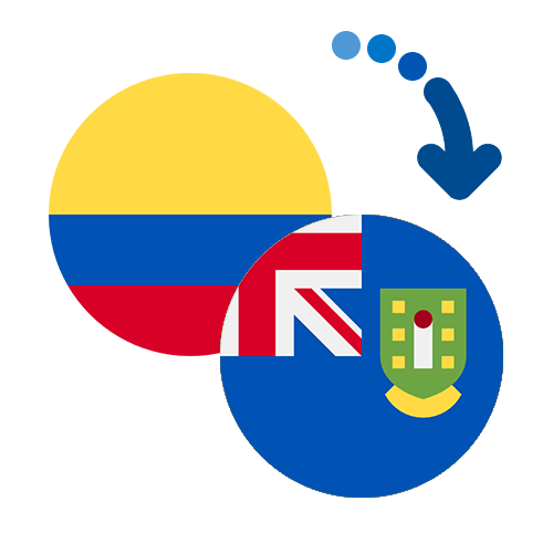 ¿Cómo mandar dinero de Colombia a las Islas Periféricas Menores de EU?