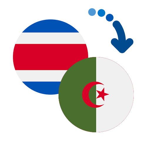 ¿Cómo mandar dinero de Costa Rica a Argelia?