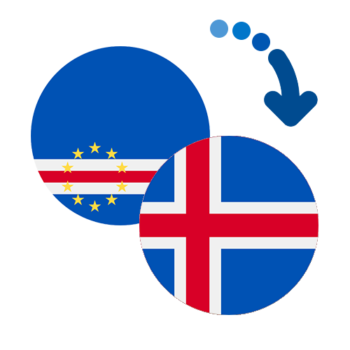 Как перевести деньги из Кабо-Верде в Исландию