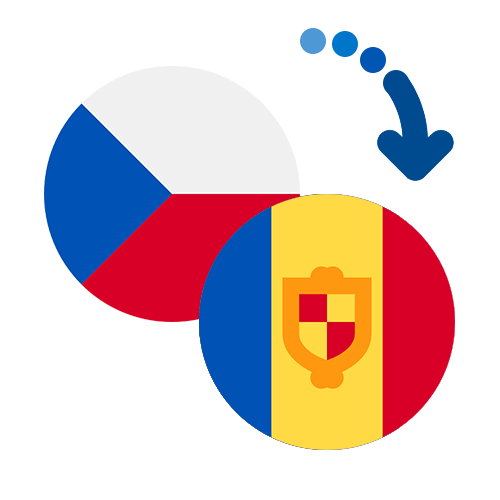 How to send money from the Czech Republic to Andorra