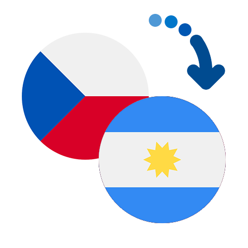 How to send money from the Czech Republic to Argentina