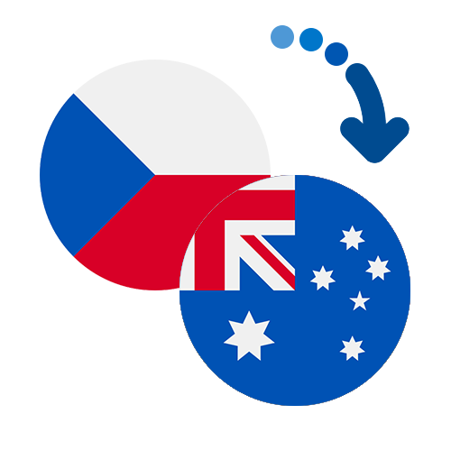 ¿Cómo mandar dinero de la República Checa a Australia?
