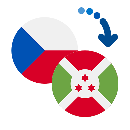 ¿Cómo mandar dinero de la República Checa a Burundi?