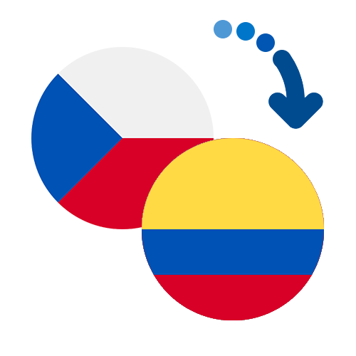 How to send money from the Czech Republic to Colombia