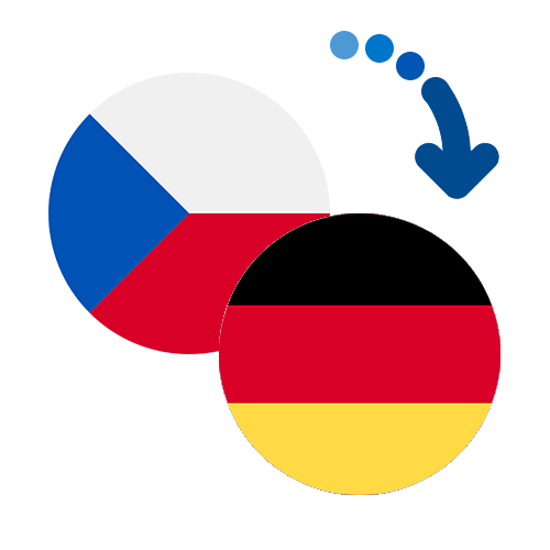 How to send money from the Czech Republic to Germany