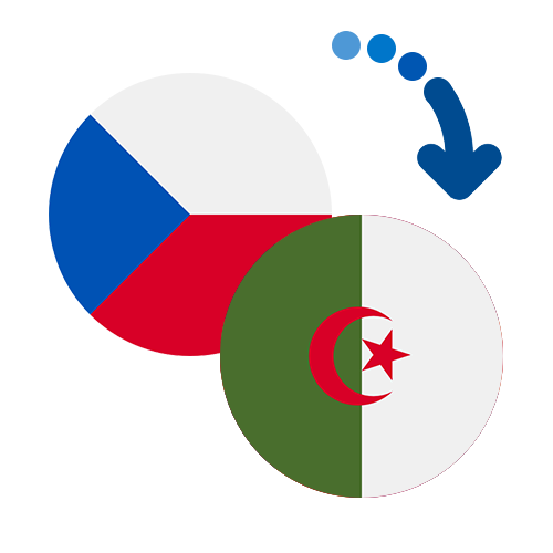 ¿Cómo mandar dinero de la República Checa a Argelia?