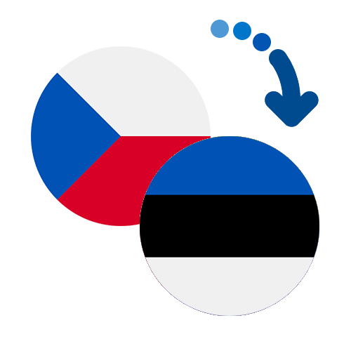 How to send money from the Czech Republic to Estonia