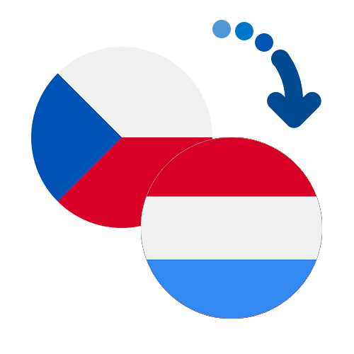 Wie kann man online Geld von der Tschechischen Republik nach Luxemburg senden?