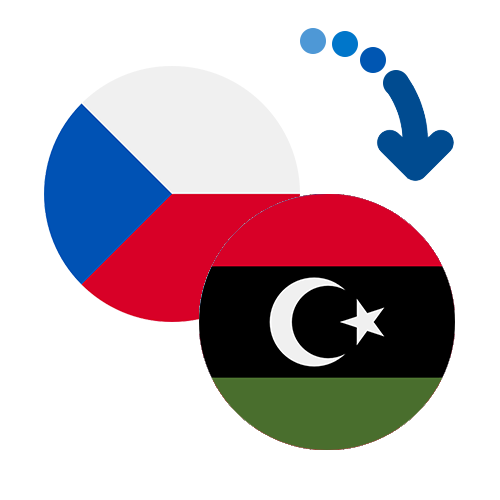 ¿Cómo mandar dinero de la República Checa a Libia?
