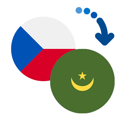 Wie kann man online Geld von der Tschechischen Republik nach Mauretanien senden?