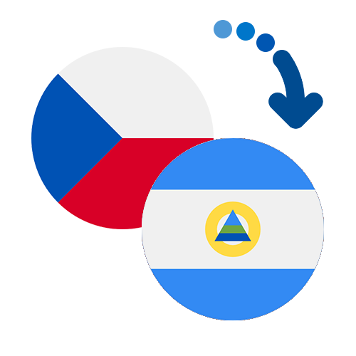 How to send money from the Czech Republic to Nicaragua