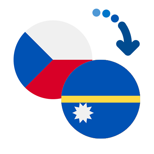 Jak wysłać pieniądze z Czech do Nauru online?
