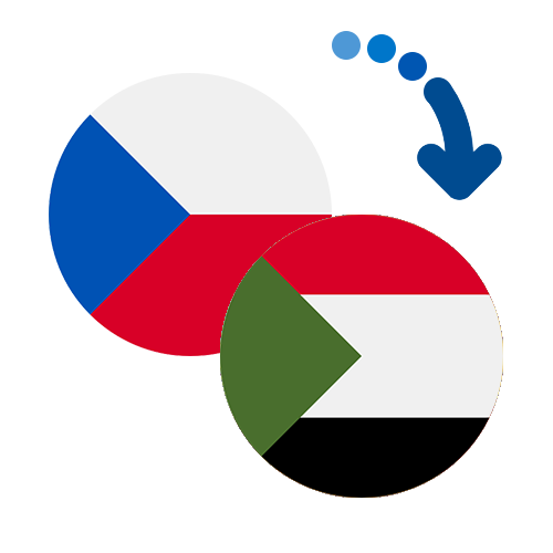 ¿Cómo mandar dinero de la República Checa a Sudán?
