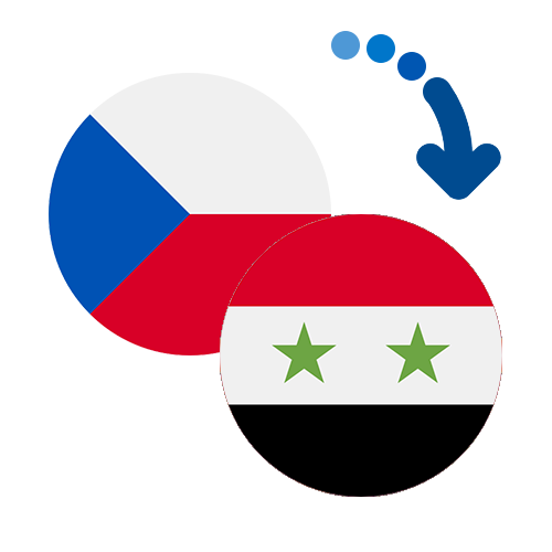 Wie kann man online Geld von der Tschechischen Republik nach Syrien senden?