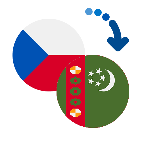 Wie kann man online Geld von der Tschechischen Republik nach Turkmenistan senden?