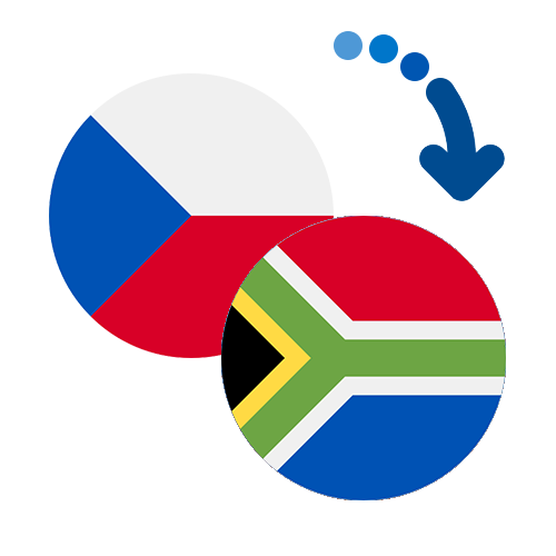How to send money from the Czech Republic to South Africa