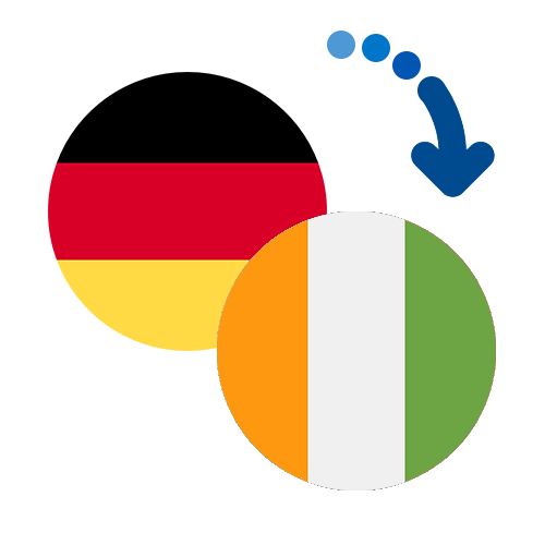 Jak wysłać pieniądze z Niemiec do Wybrzeże Kości Słoniowej online?