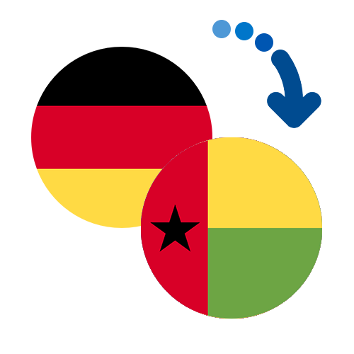 Wie kann man online Geld von Deutschland nach Guinea-Bissau senden?