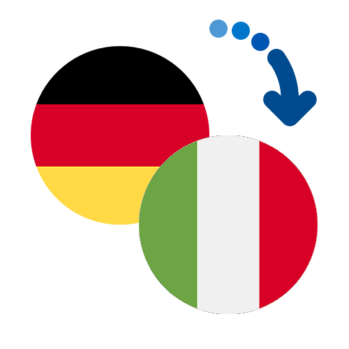 How to send money from Germany to Italy