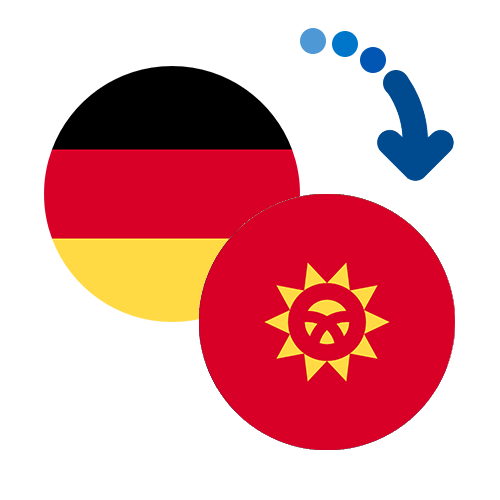 How to send money from Germany to Kyrgyzstan
