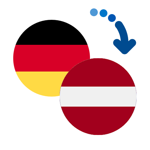 Jak wysłać pieniądze z Niemiec na Łotwę online?