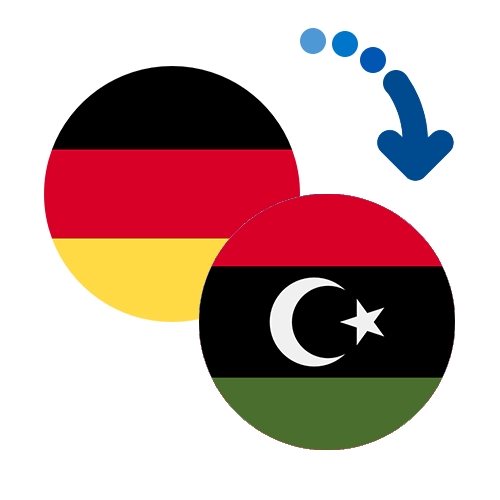 How to send money from Germany to Libya