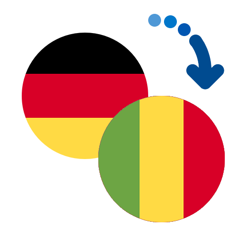 How to send money from Germany to Mali