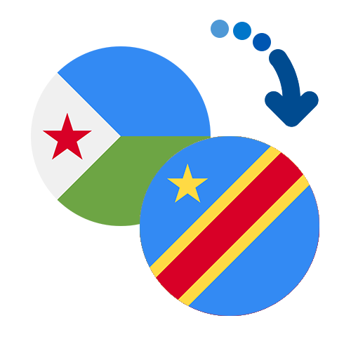 Wie kann man online Geld von Dschibuti nach Kongo senden?