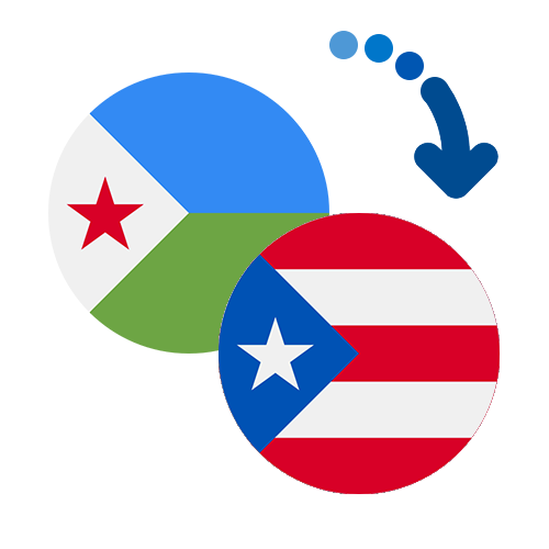 ¿Cómo mandar dinero de Yibuti a Puerto Rico?