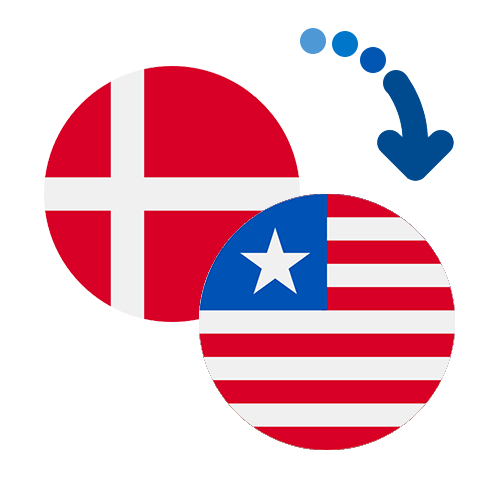 How to send money from Denmark to Liberia