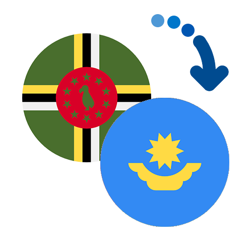 How to send money from Dominica to Kazakhstan